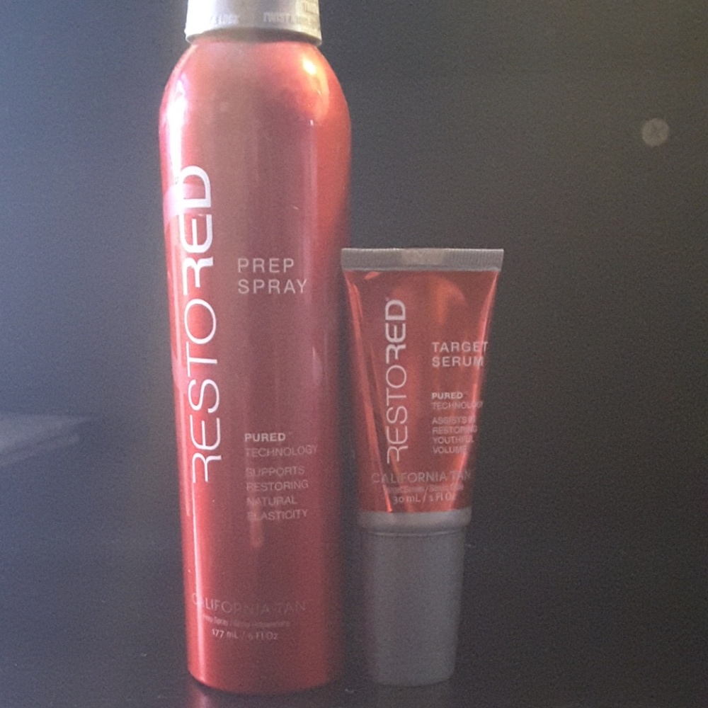 Red Light Therapy Prep Spray & Target Serum